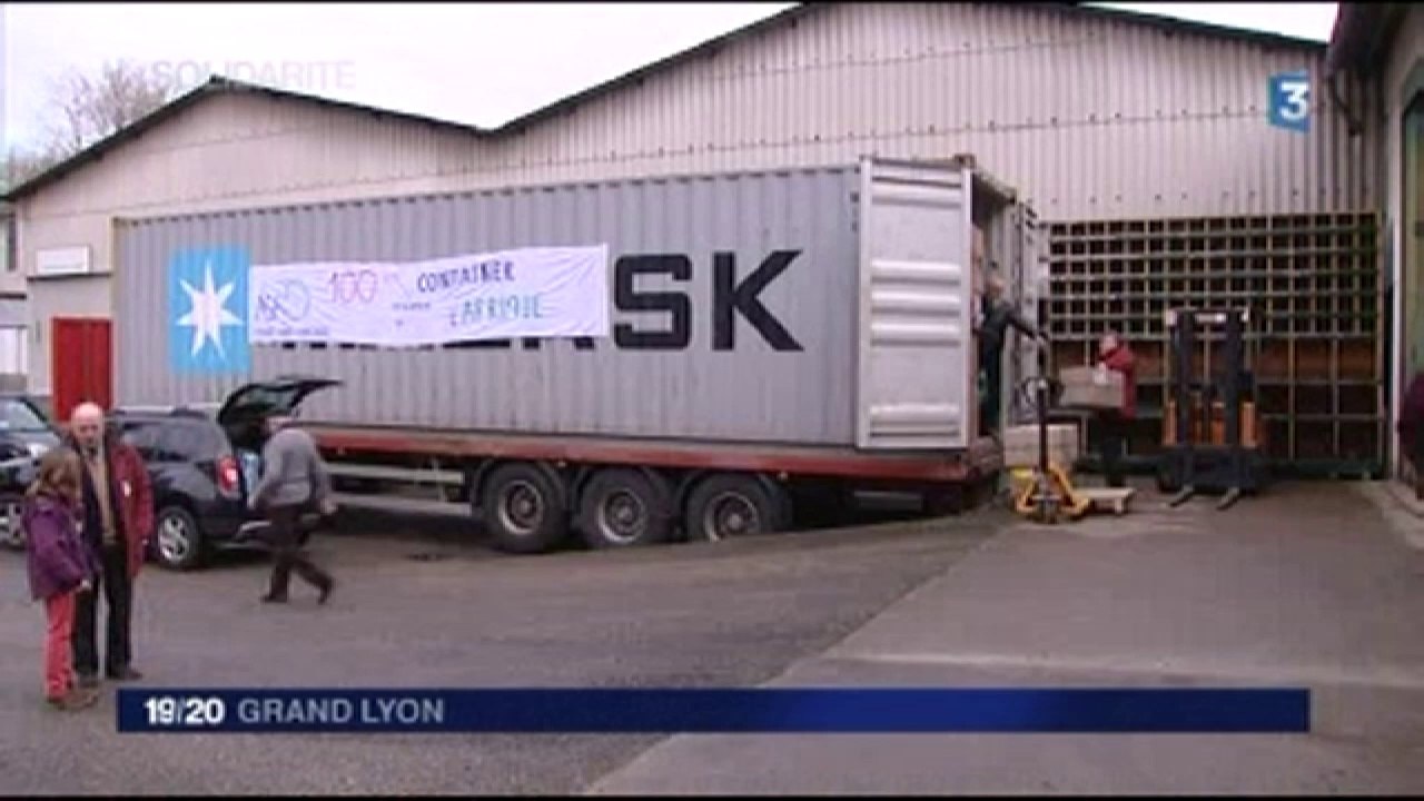 Amour sans frontière-ASF fête son 100e container