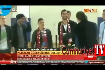 Galatasaraylı yıldızın şutu basket oldu