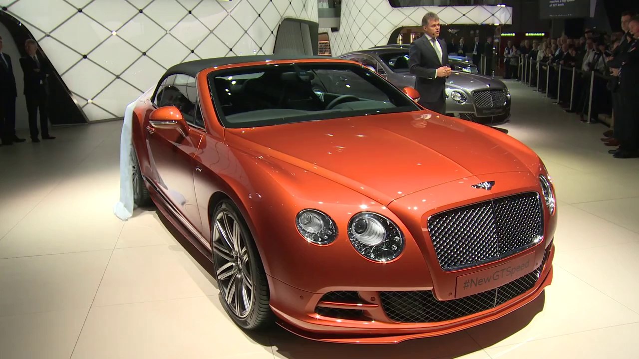 Bentley Continental GT Speed - Salón de Ginebra 2014