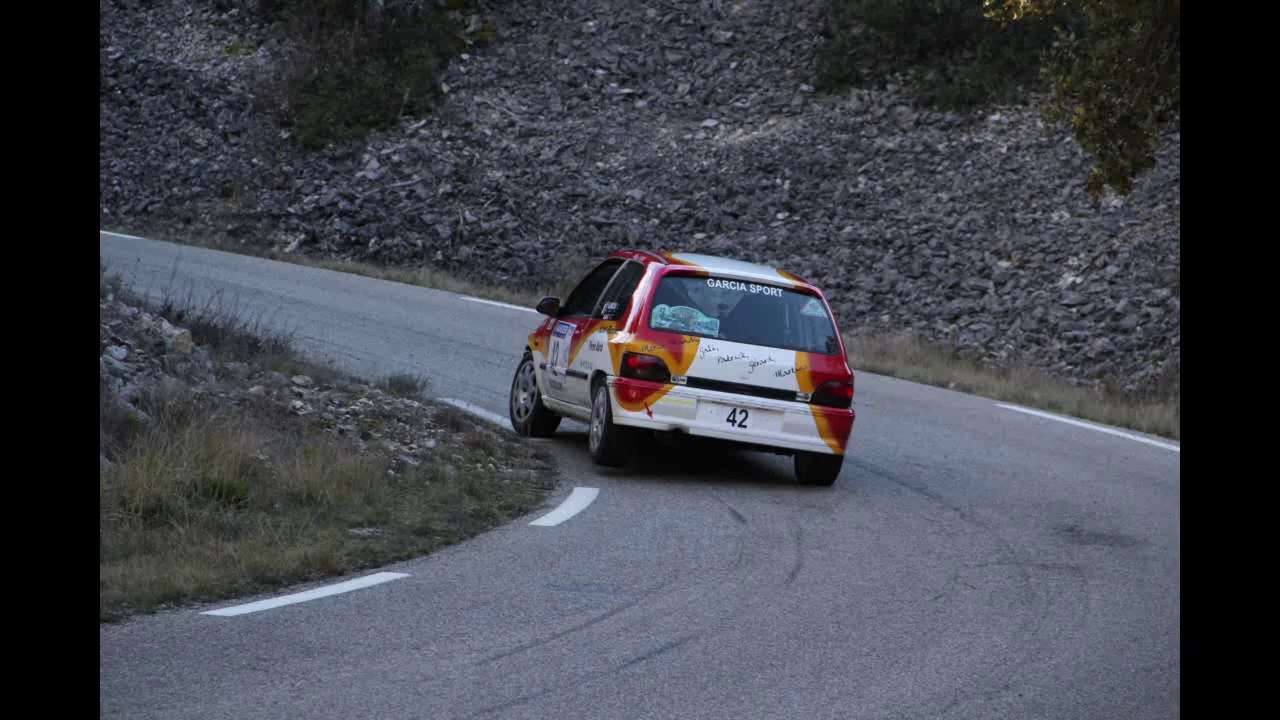 camera embarque rallye de vaison la romaine  2014 clio williams FA 7