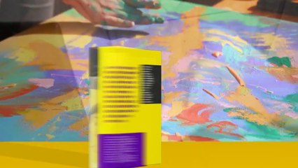 3d Book on Reflecting Floor with Flipping Pages