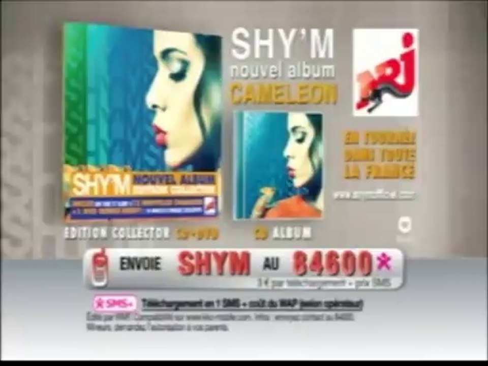 Shy'm Nouvel album Caméléon.