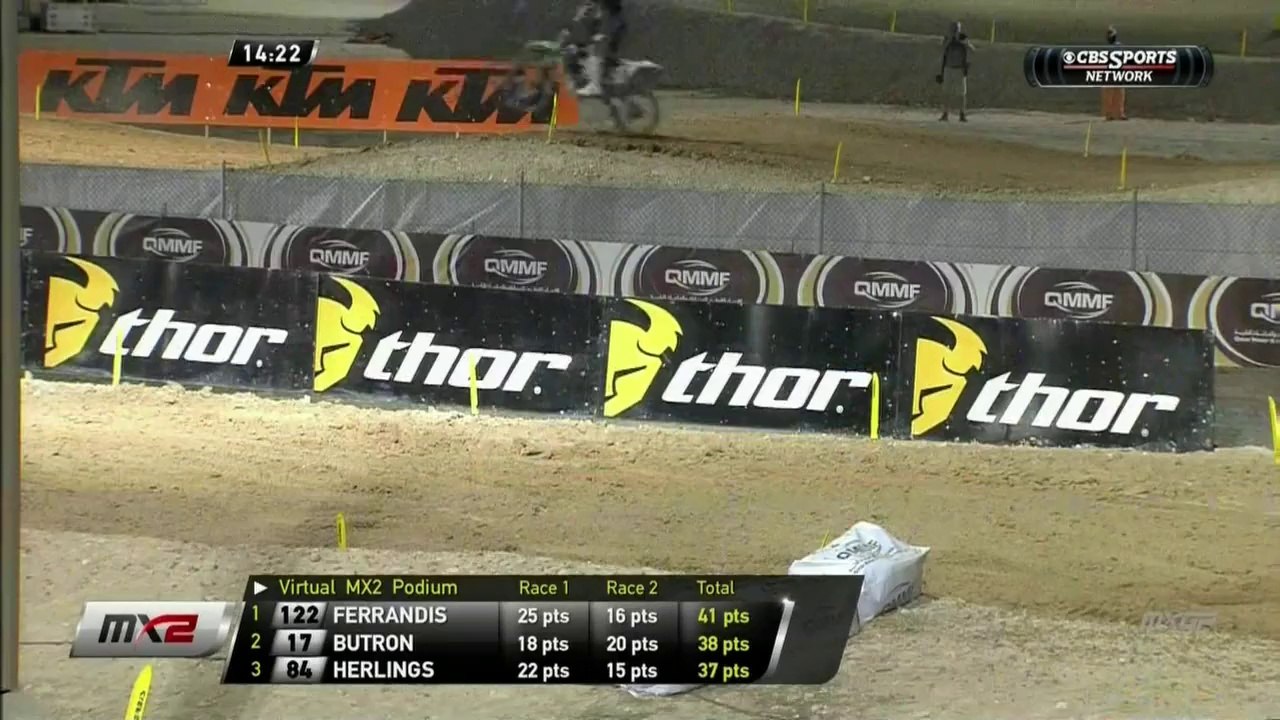 2014 FIM World Motocross MX2 Moto 2 Rd 1 Qatar HD 720p slicknick610