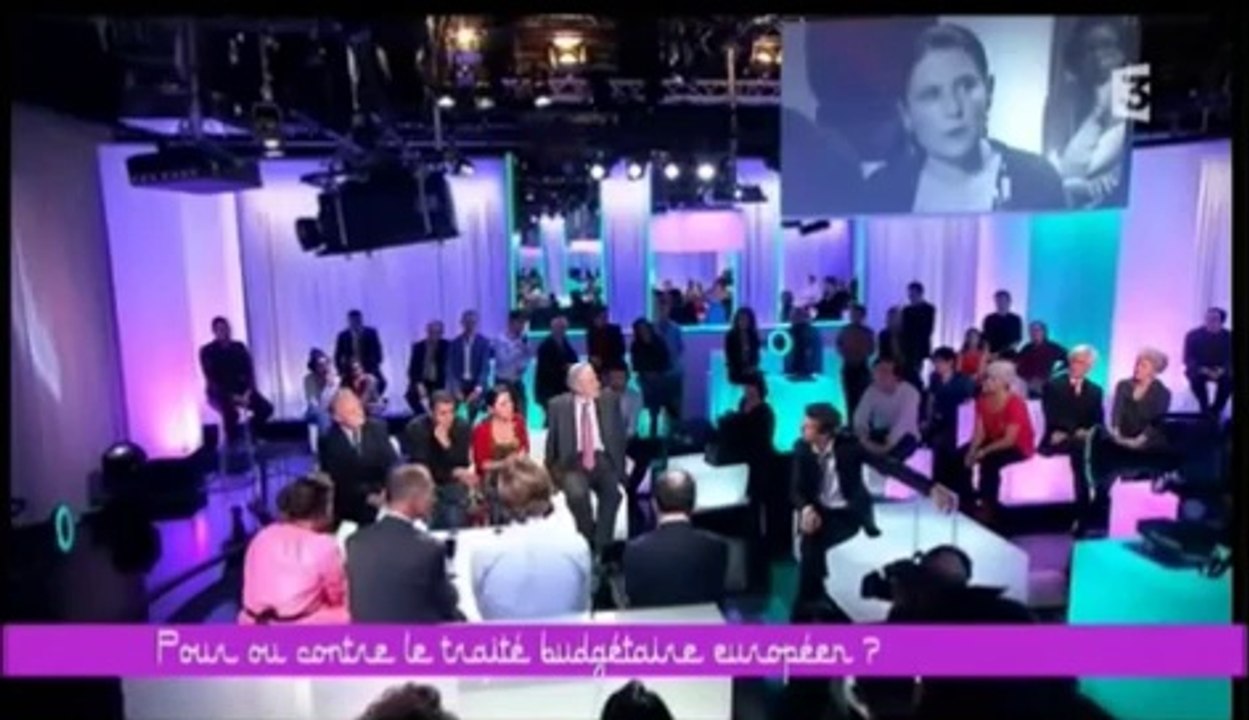 François Asselineau invité a Ce Soir Ou Jamais