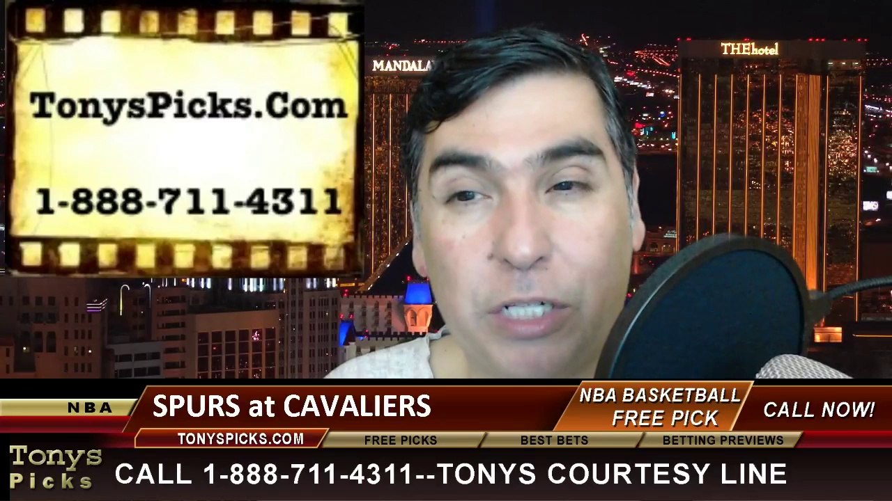 Cleveland Cavaliers vs. San Antonio Spurs Pick Prediction NBA Pro Basketball Odds Preview 3-4-2014