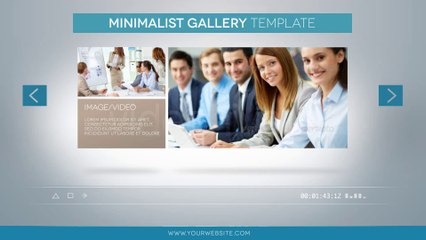 Clean Minimal Gallery Promotion
