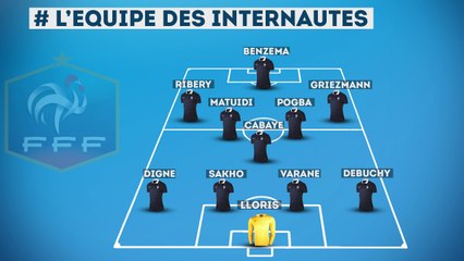 Votre équipe type pour France - Pays-Bas !