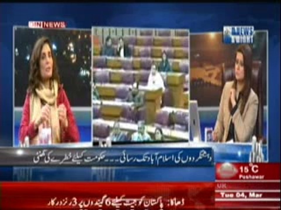 News Night with Neelum Nawab (Islamabad DehshatGardi .... Kya Ab Bhi Muzakrat Ho Ge ?) 4th March 2014 Part-3