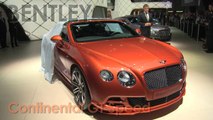 Vidéo Bentley Continental GT Speed au salon de Genève 2014