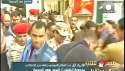 Egypt: army chief Sisi indicates he will run for president