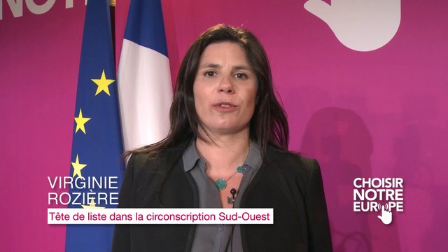 Virginie Roziere - Lancement de la campagne «Choisir notre Europe»