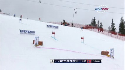 Jasna Kristoffersen altını kaptı!