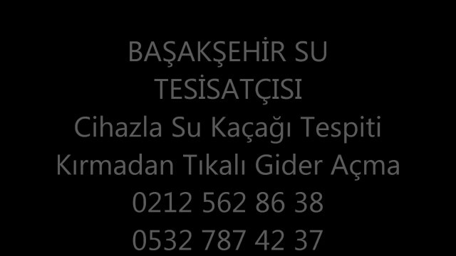 Bahçelievler Su Tesisatçısı Hizmeti Behçelievler Tıkanıklık Açma ve Su Kaçağı Bulma