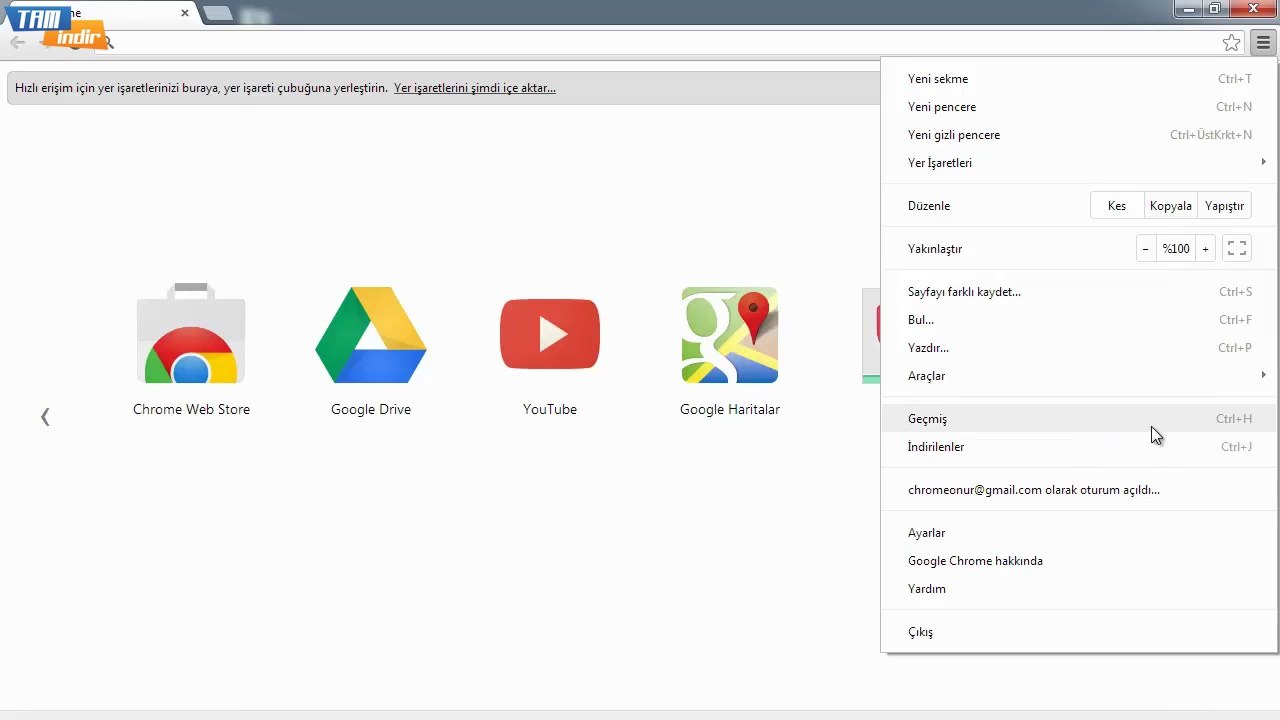 Google Chrome Geçmişi Nasıl Silinir, Temizlenir?