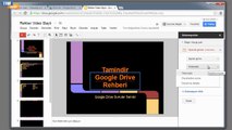 Google Drive ile Sunum Nasıl Yapılır