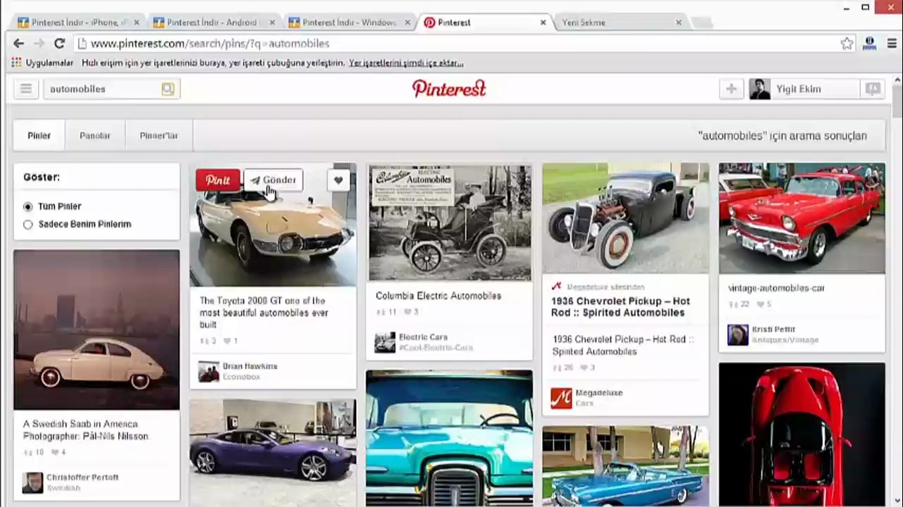 Pinterest Nasıl Kullanılır?