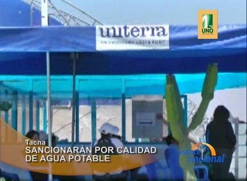 La Dirección Regional de salud sancionará a la Empresa Prestadora de Servicios, EPS por incumplir con el reglamento de calidad en la distribución de agua potable.