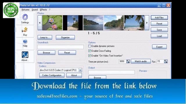 KC Softwares PhotoToFilm 3.1 Full Crack Download for PC