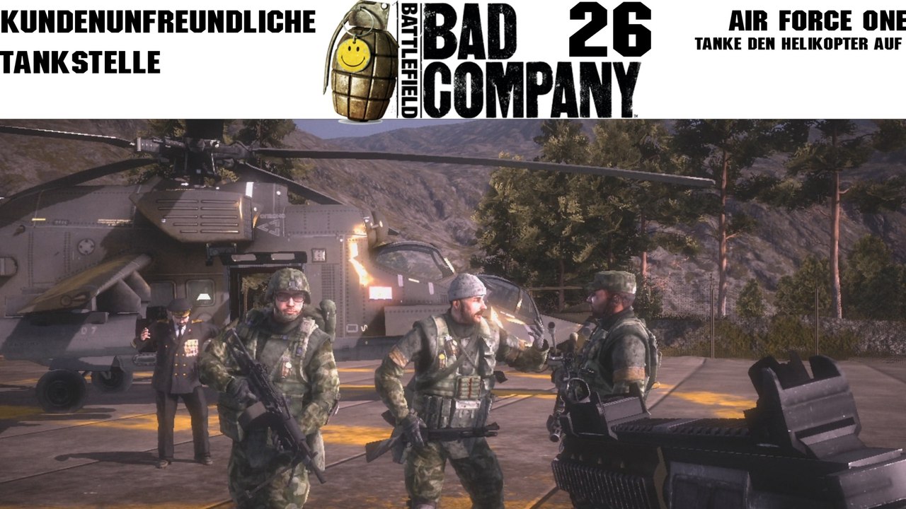 Let's Play Battlefield: Bad Company - #26 - Kundenunfreundliche Tankstelle