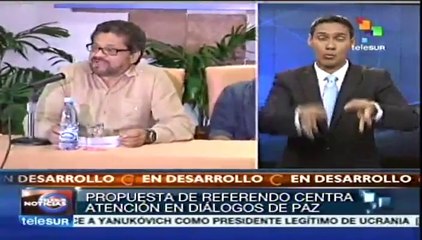 FARC hablan en La Habana sobre ley estatutaria de referendo