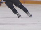 Luc Bourdon at World Juniors Hockey Camp