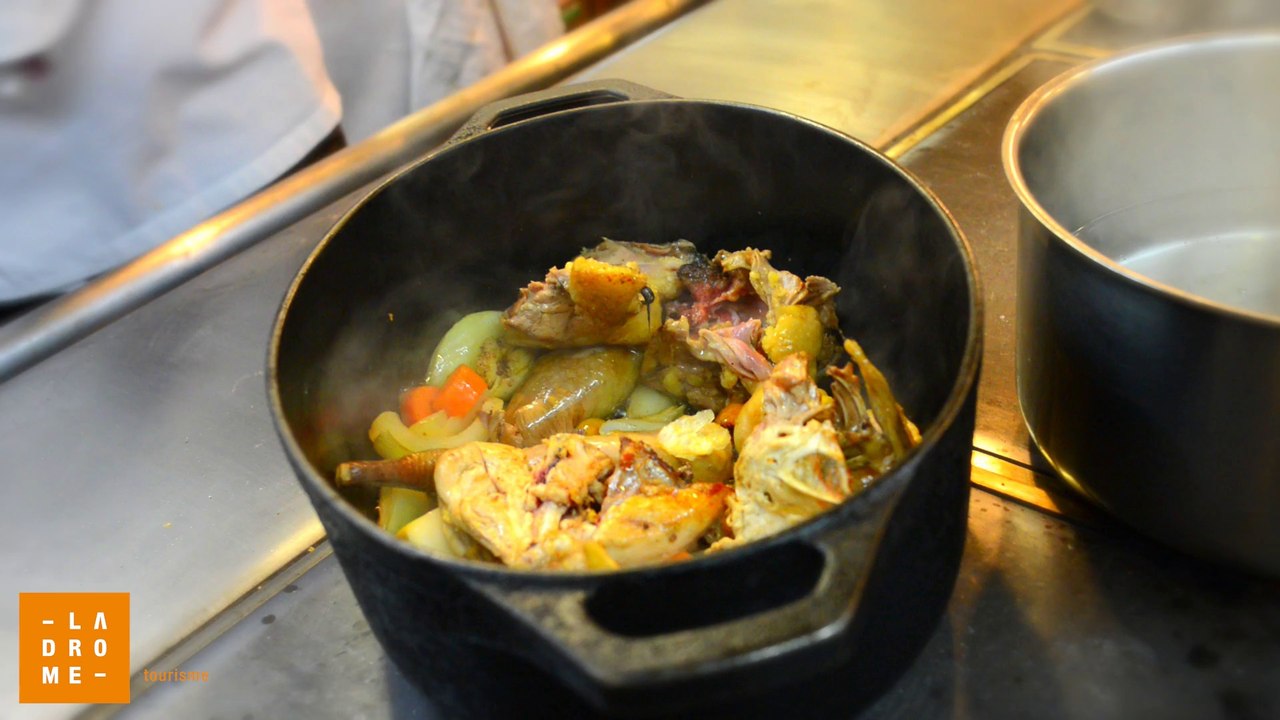 Recette de Michel Chabran : Pintade en 2 évolutions