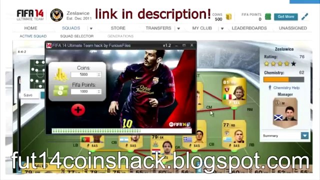 Fifa 14 Ultimate Team - Coins Generator [FUT 14] TESTED