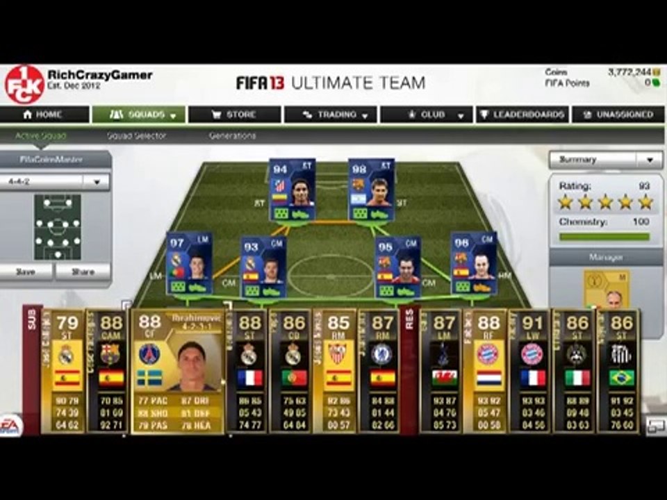 Fifa 14 Ultimate Team Coins Generator Hack I + Free Fifa Points 213...