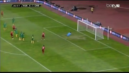 هدف رونالدو الثاني ضد منتخب الكاميرون