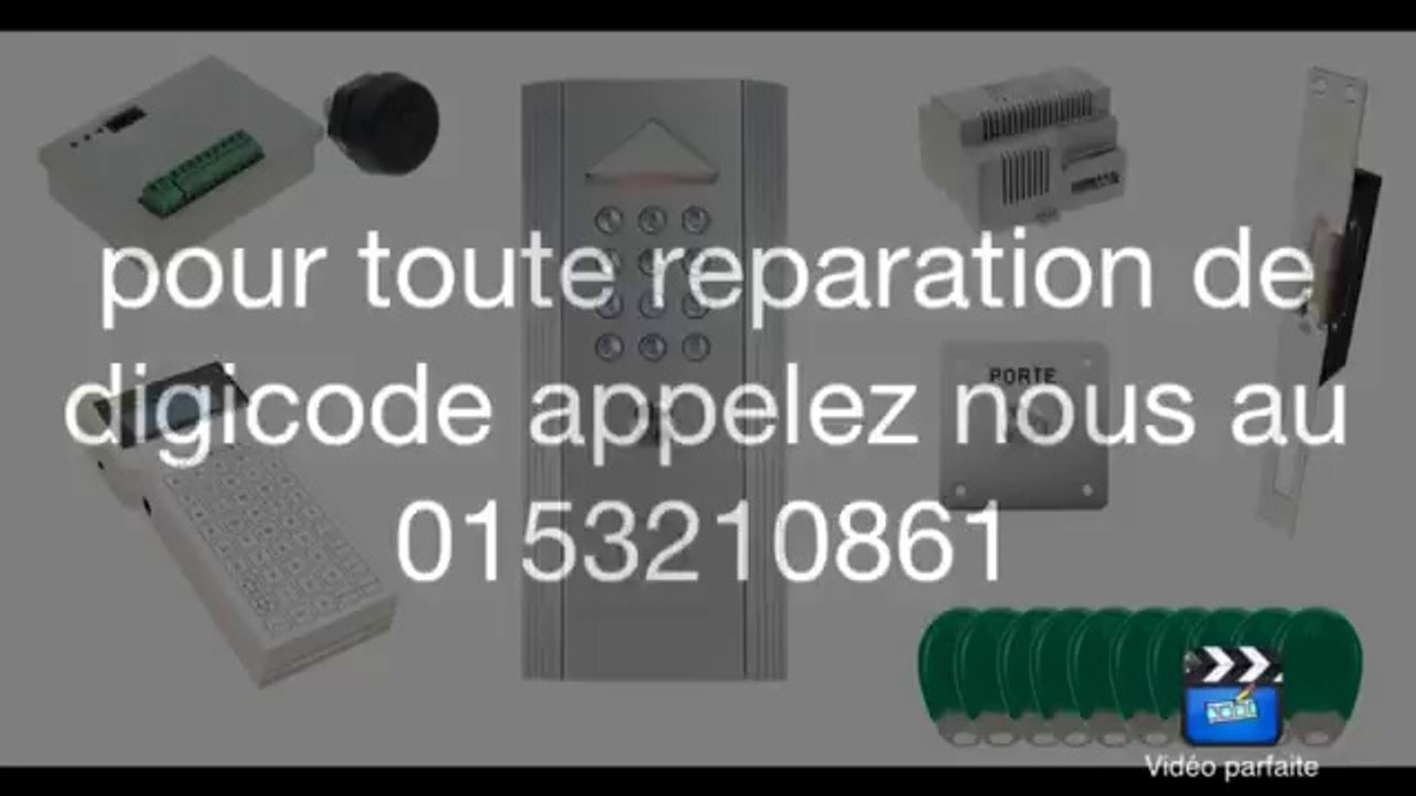 Depannage digicode paris 0153210861