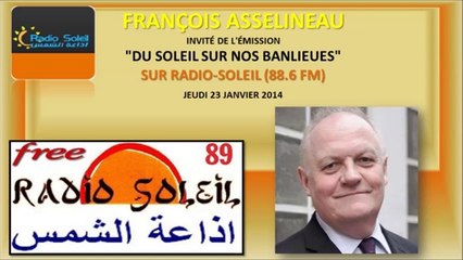 François Asselineau sur Radio Soleil 23/01/14