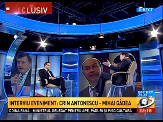 Mihai Gadea vs Crin Antonescu - 03 martie 2014