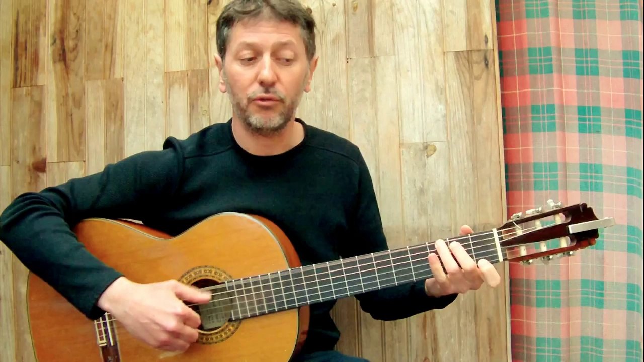 Le père Noël et la petite fille - Georges BRASSENS reprise (guitar & vocal cover)