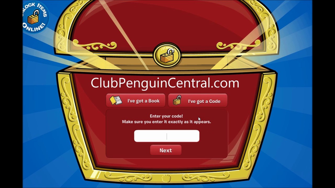 Club Penguin Codes For January 2014