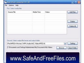Get Aom iPod Video Converter 1.20 Product Number Free