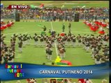 Coloridas comparsas danzaron en el Carnaval de San Antonio de Putina (1/9)