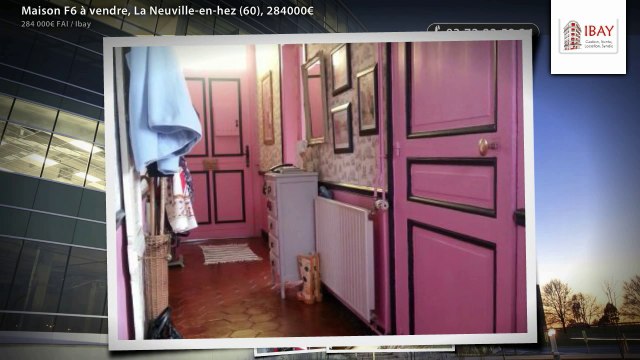 Maison F6 à vendre, La Neuville-en-hez (60), 284000€
