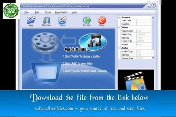 Download Video: Opell Youtube FLV to WMV MPEG MOV AVI iPod PSP 3GP MP4 Zune Converter 2.2.4 Full Crack Download for PC