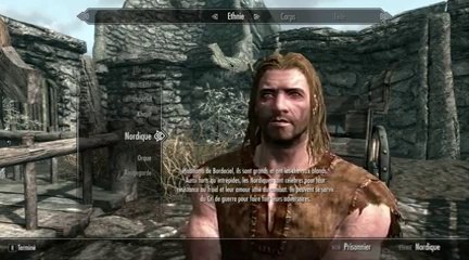 Live Video Test _ TES 5 Skyrim _ Créér son personnage (PC) FR HD
