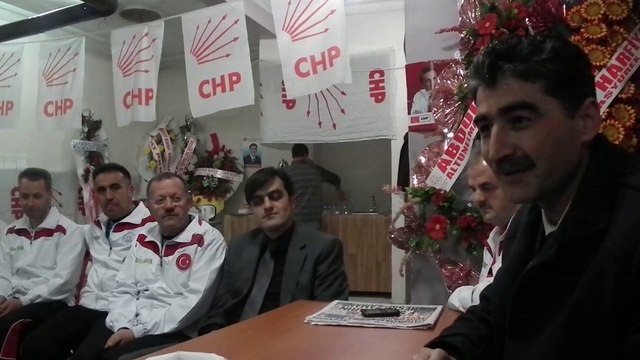 AFŞİN ESHAB-I KEHF GÖNÜL ELÇİLERİ CHP ZİYARETİ-HALİL DEMİR