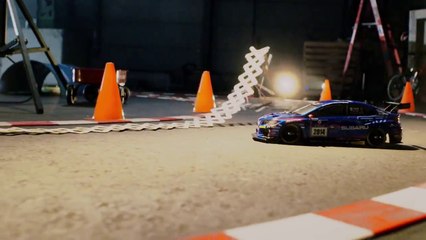 Subaru WRX STI Races Stick Bomb