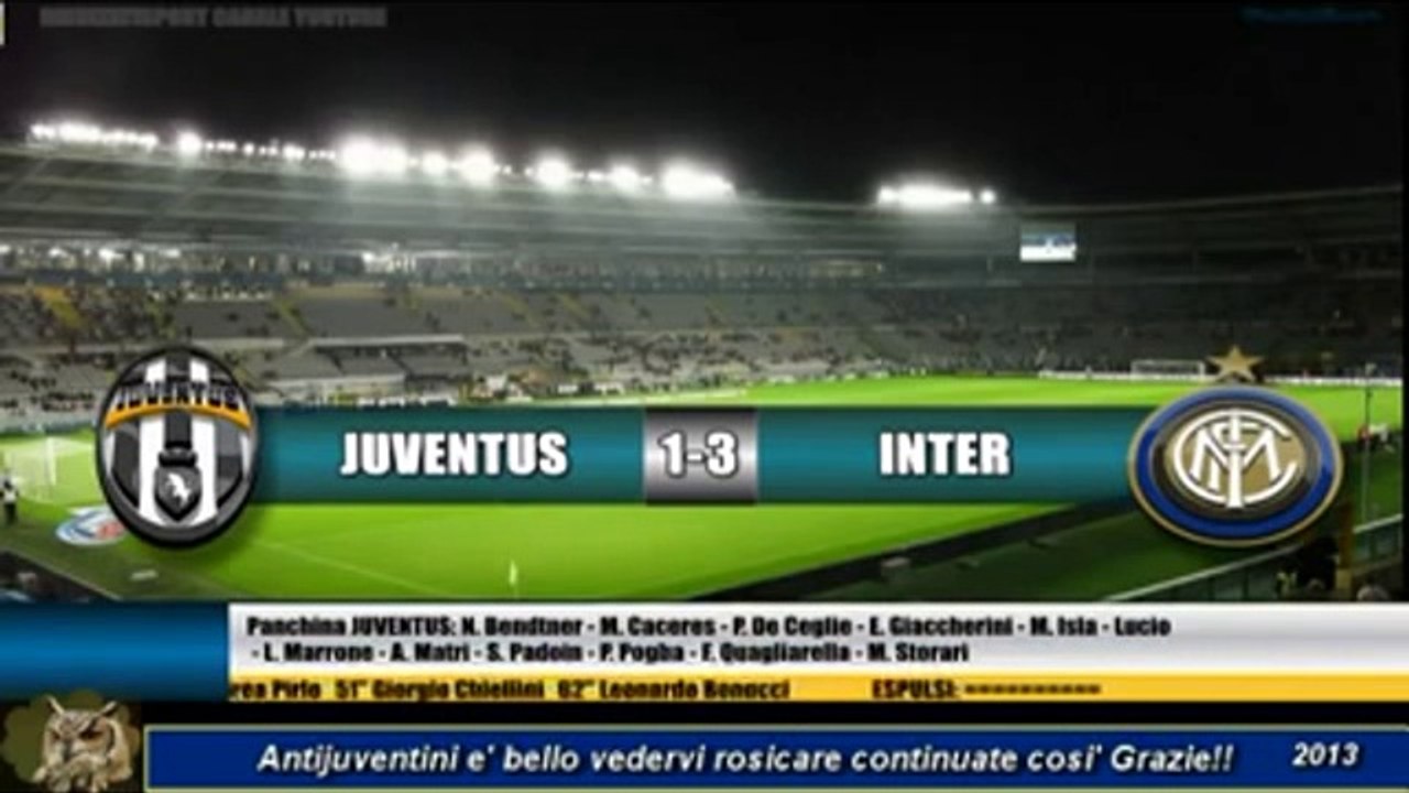 Juventus Inter 1 3