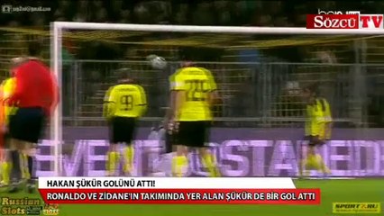 Hakan Şükür golünü attı