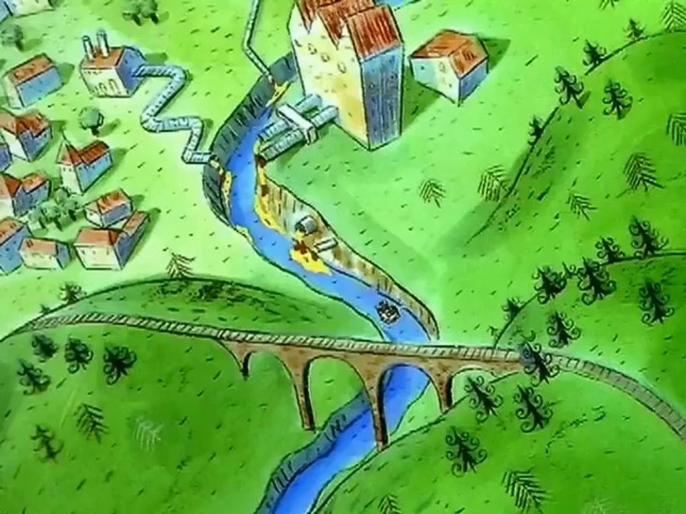 l'eau polluée