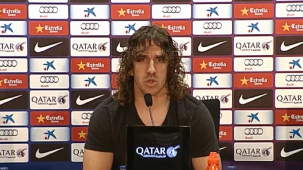 Puyol verlässt Barca: 'Bis zum Ende kämpfen!'