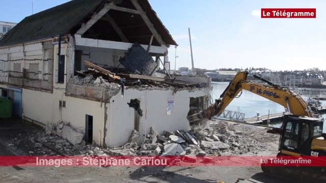 Port de Concarneau. La fin de La Chapelle