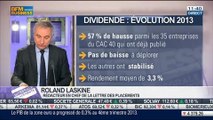 Dividendes: Résultats annuels 2013: Quel bilan peut-on en tirer ?: Roland Laskine, dans Intégrale Placements - 05/03