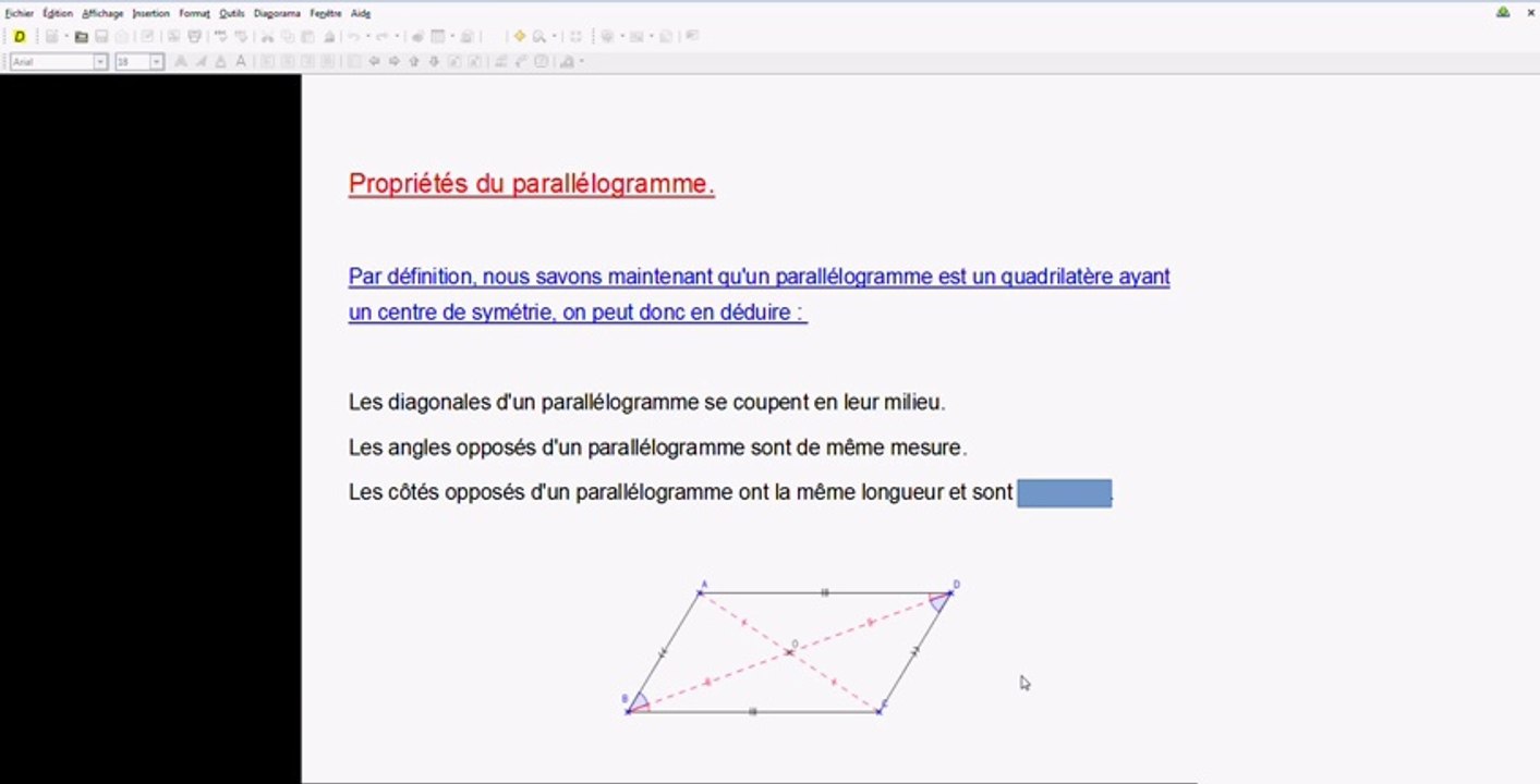 5 video 1 parallelogramme