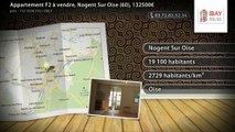 Appartement F2 à vendre, Nogent Sur Oise (60), 132500€