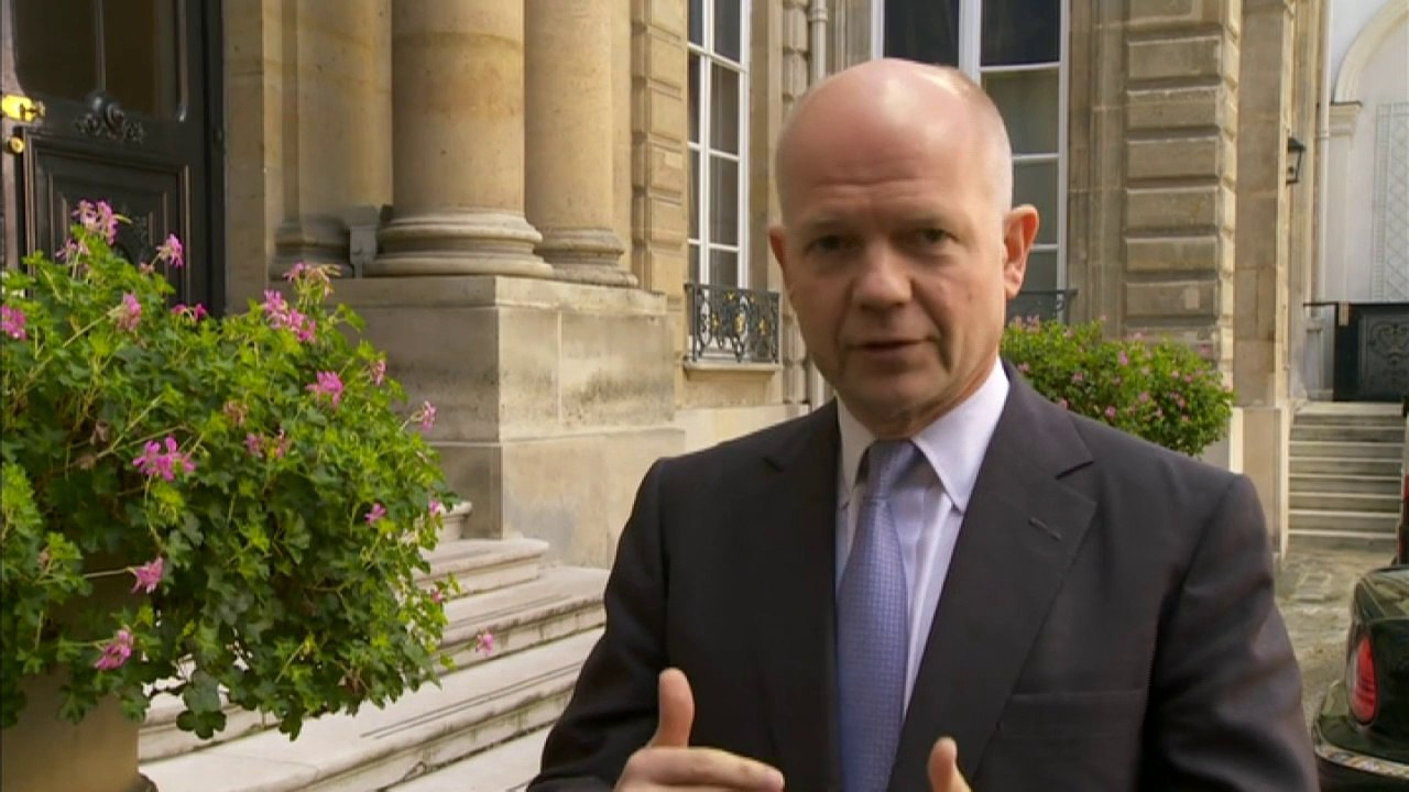 Hague: 'What is happening in Ukraine happened in Georgia'